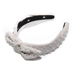 Lele Sadoughi Petite Pearl bow headband